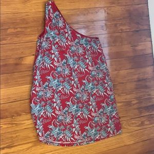 One shoulder loft dress